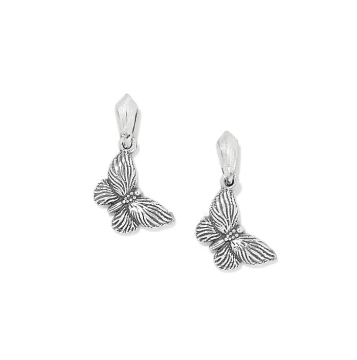 Bloom Butterfly Petite Post Drop Earrings