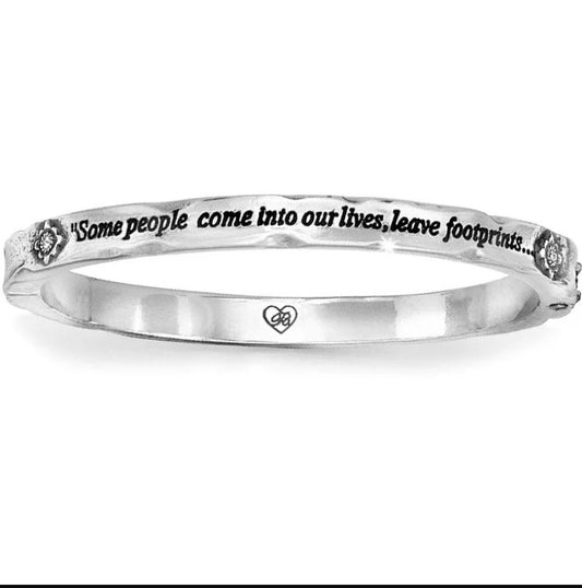 Brighton Footprints Bangle Bracelet