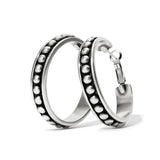 Pretty Tough Stud Large Leverback Hoop Earrings