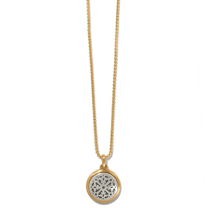 Brighton Ferrara Two Tone Luce Short Necklace