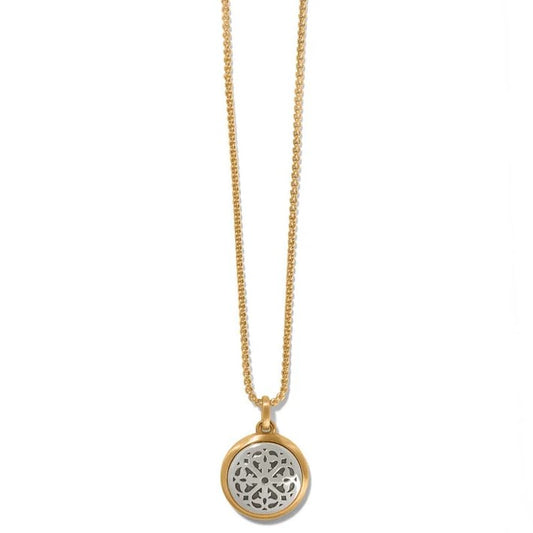 Brighton Ferrara Two Tone Luce Short Necklace
