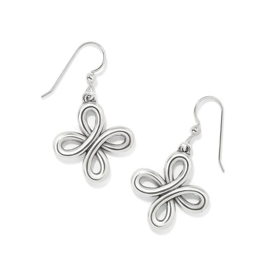 Interlok Curve French Earrings