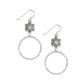 Brighton Metal Petal Hoop French Wire Earrings