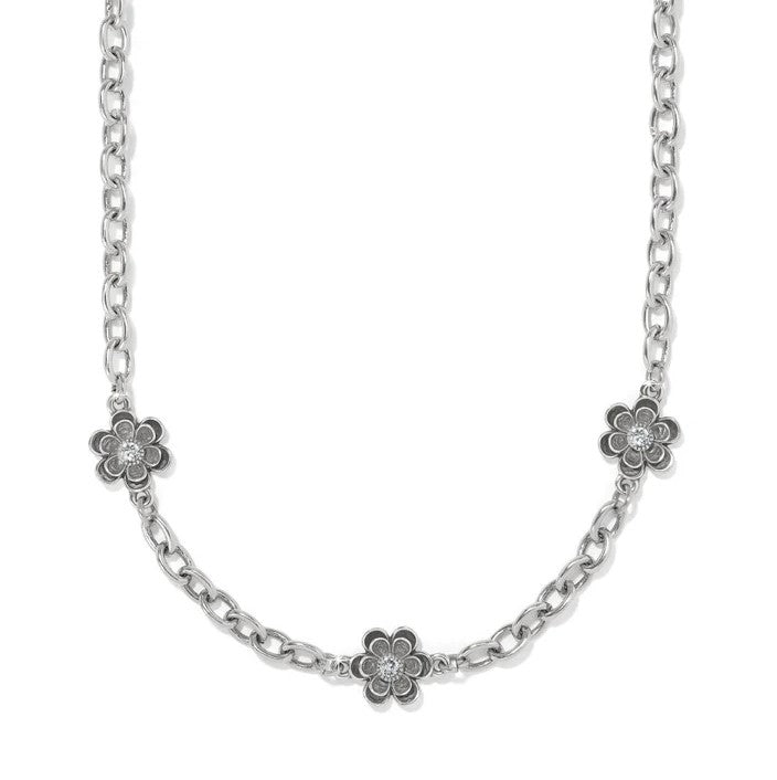 Metal Petal Short Necklace