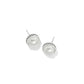 Pebble Dot Pearl Post Earrings