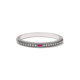 Pretty Tough Gem Hinged Bangle