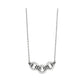 Pretty Tough Stud Trio Necklace