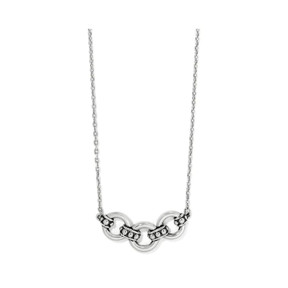 Pretty Tough Stud Trio Necklace