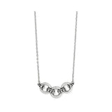 Pretty Tough Stud Trio Necklace