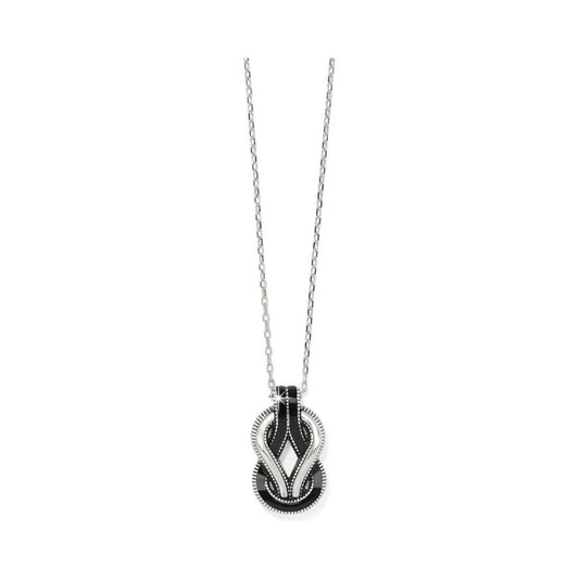 Interlok Harmony Black Necklace