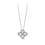 Interlok Floral Knot Necklace