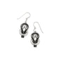 Interlok Harmony Black French Wire Earring