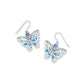 Kyoto In Bloom Indigo Butterfly Earring