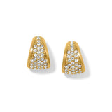 Meridian Small Gold Tone Hoop Earrings