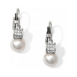 Meridian Petite Pearl Leverback Earrings
