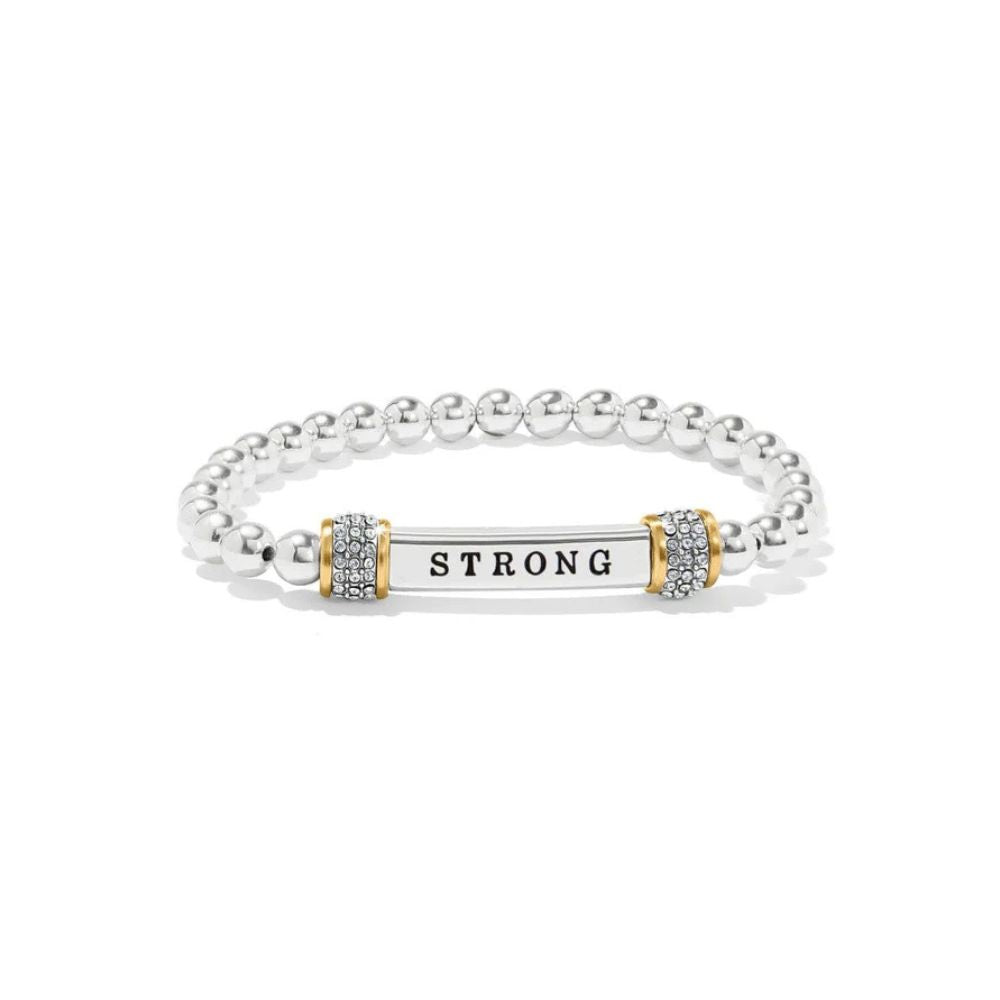Meridian Strong Two Toned Stretch Bracelet