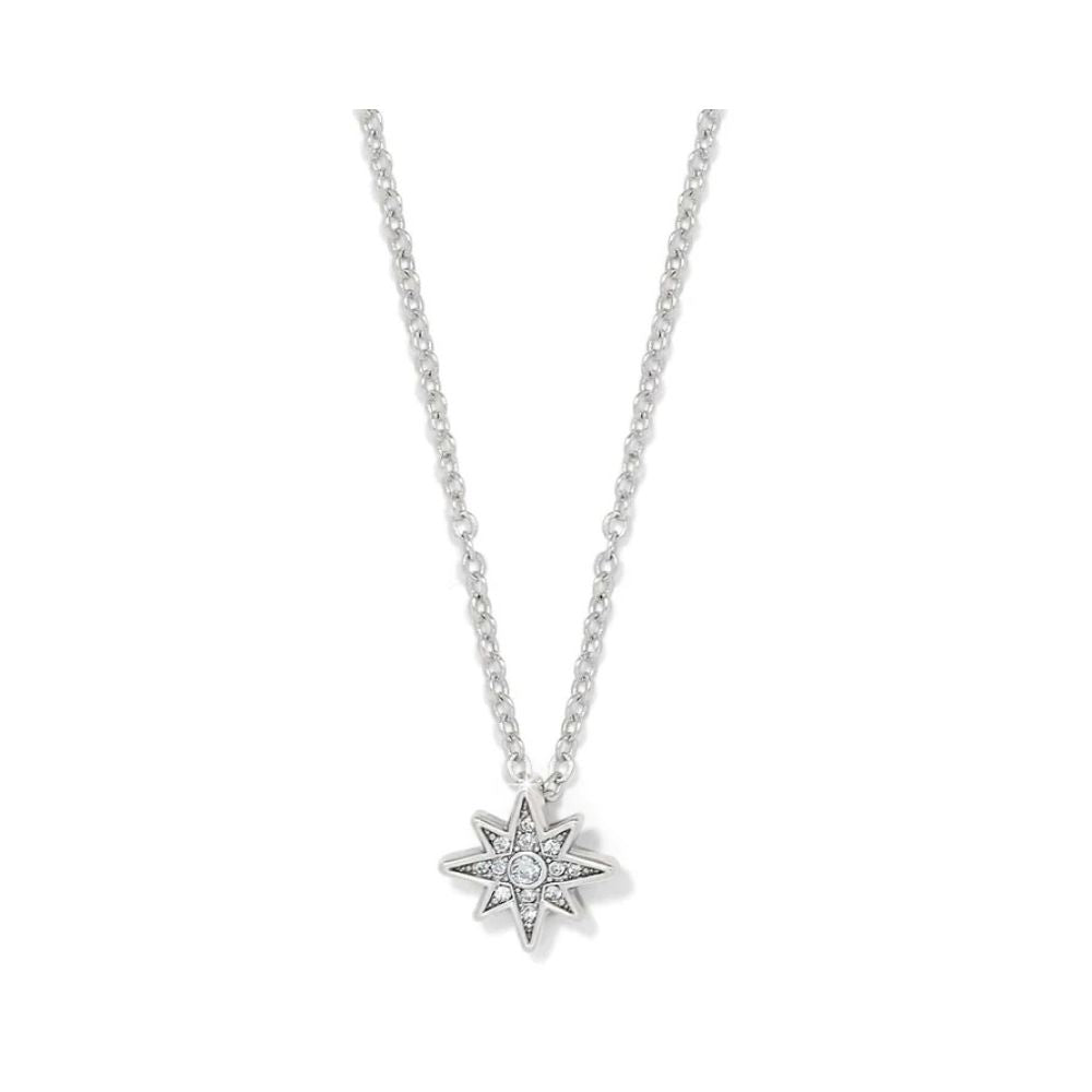 Enchanting Star Silver Necklace