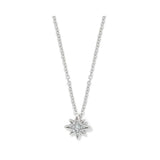 Enchanting Star Silver Necklace