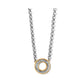 Venezia Open Ring Short Necklace