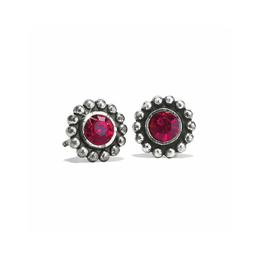 Twinkle Mini Pst Red Earrings