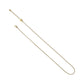 Vivi Gold Tone Medium Necklace