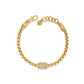 Meridian Solis Gold Tone Bracelet