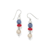 Americana Beach French Wire Earrings