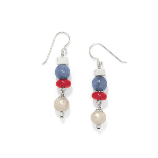 Americana Beach French Wire Earrings