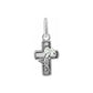 Easter Lily Cross Charm
