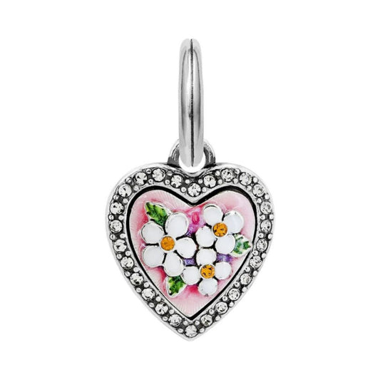 Blooming Heart Charm