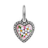 Blooming Heart Charm