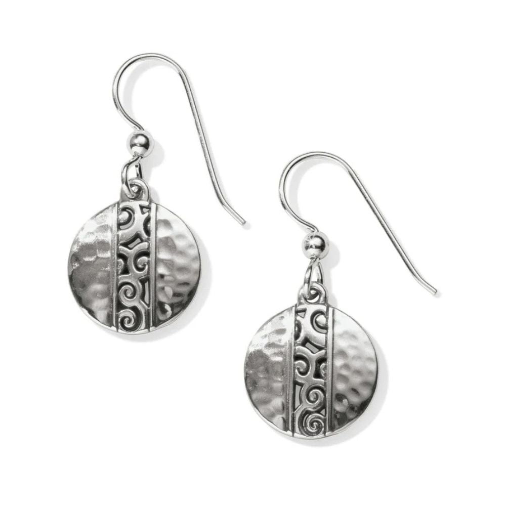 Mingle Disc French Wire Earrings