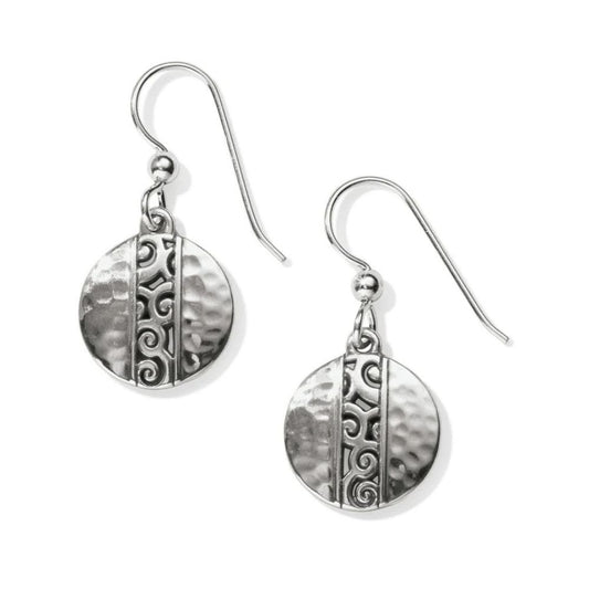 Mingle Disc French Wire Earrings