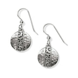 Mingle Disc French Wire Earrings