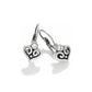 Alcazar Heart Leverback Earrings