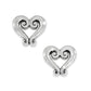 Genoa Heart Mini Post Earrings
