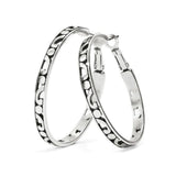 Contempo Large Hoop Earrings