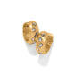 B Radiant Hoop Earrings