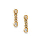 Trust Life Post Drop Earrings