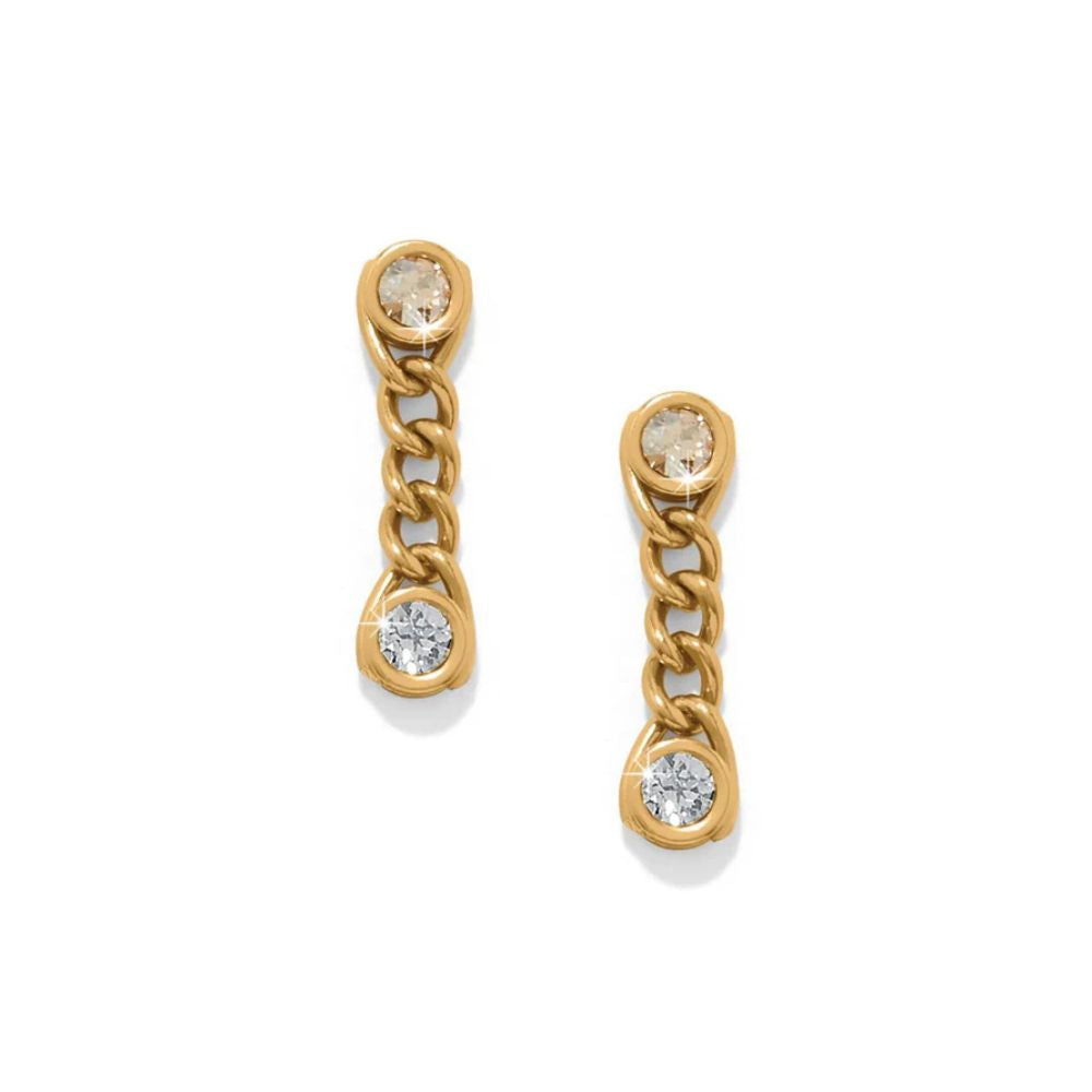Trust Life Post Drop Earrings
