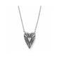 B Right Reversible Gold Tone Necklace