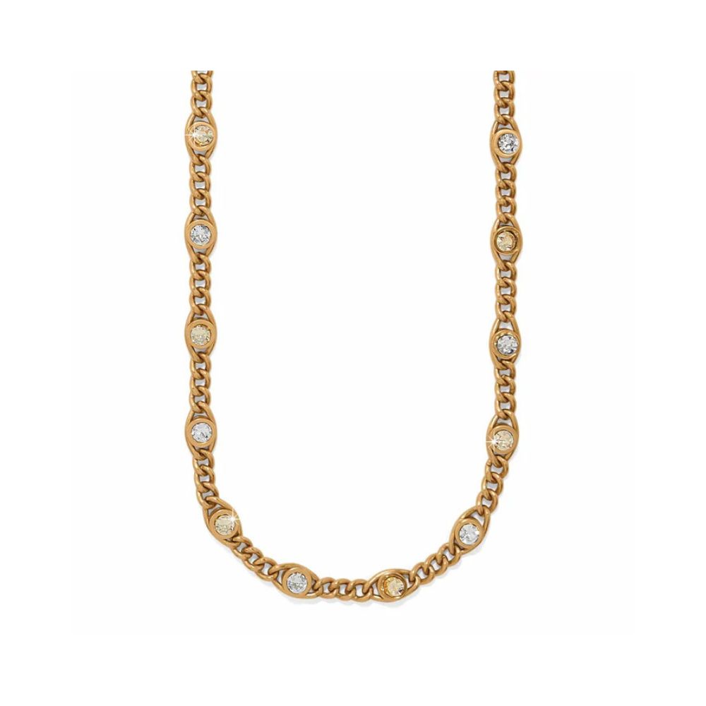 Trust Life Gold Tone Necklace