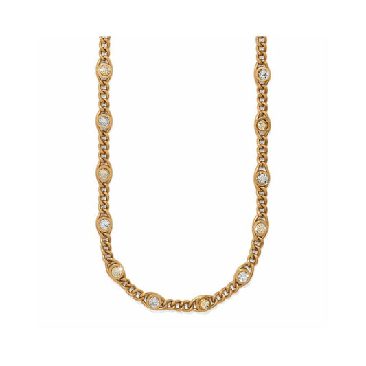 Trust Life Gold Tone Necklace