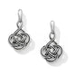 Interlok Petite Post Drop Earrings