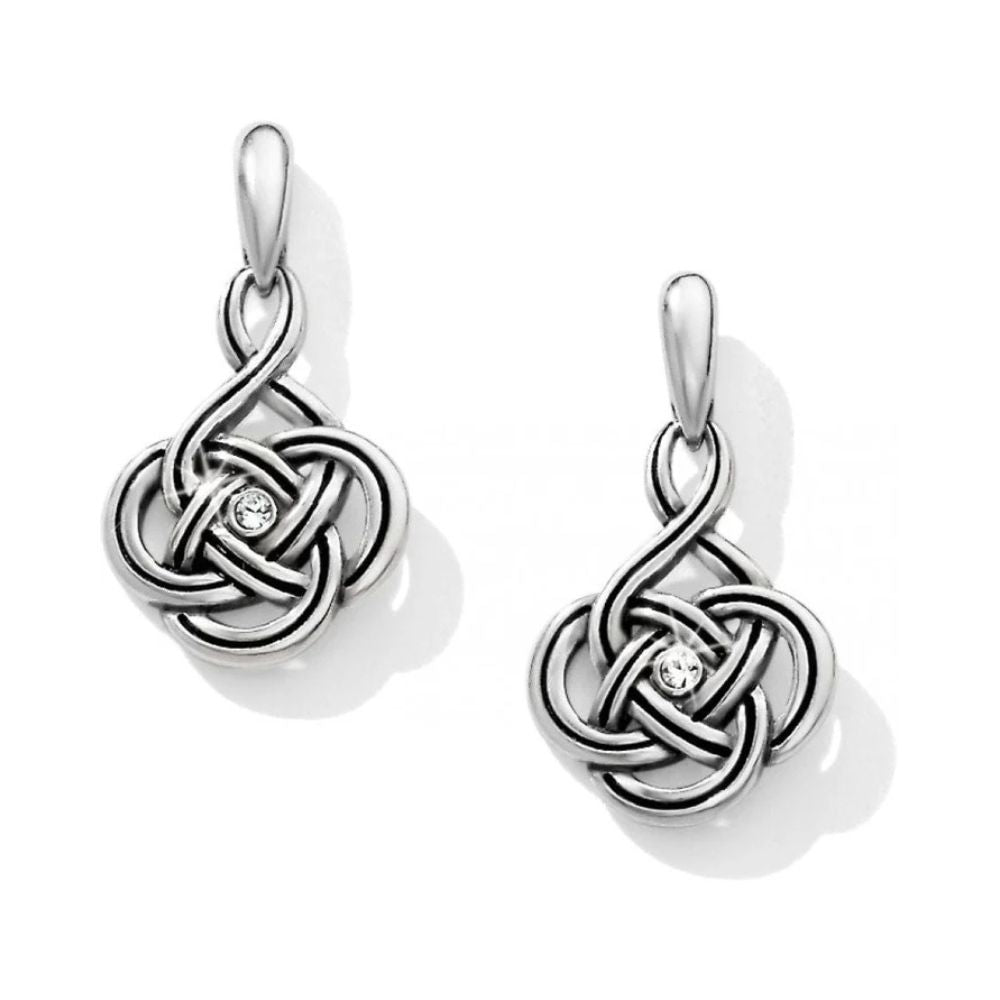Interlok Petite Post Drop Earrings