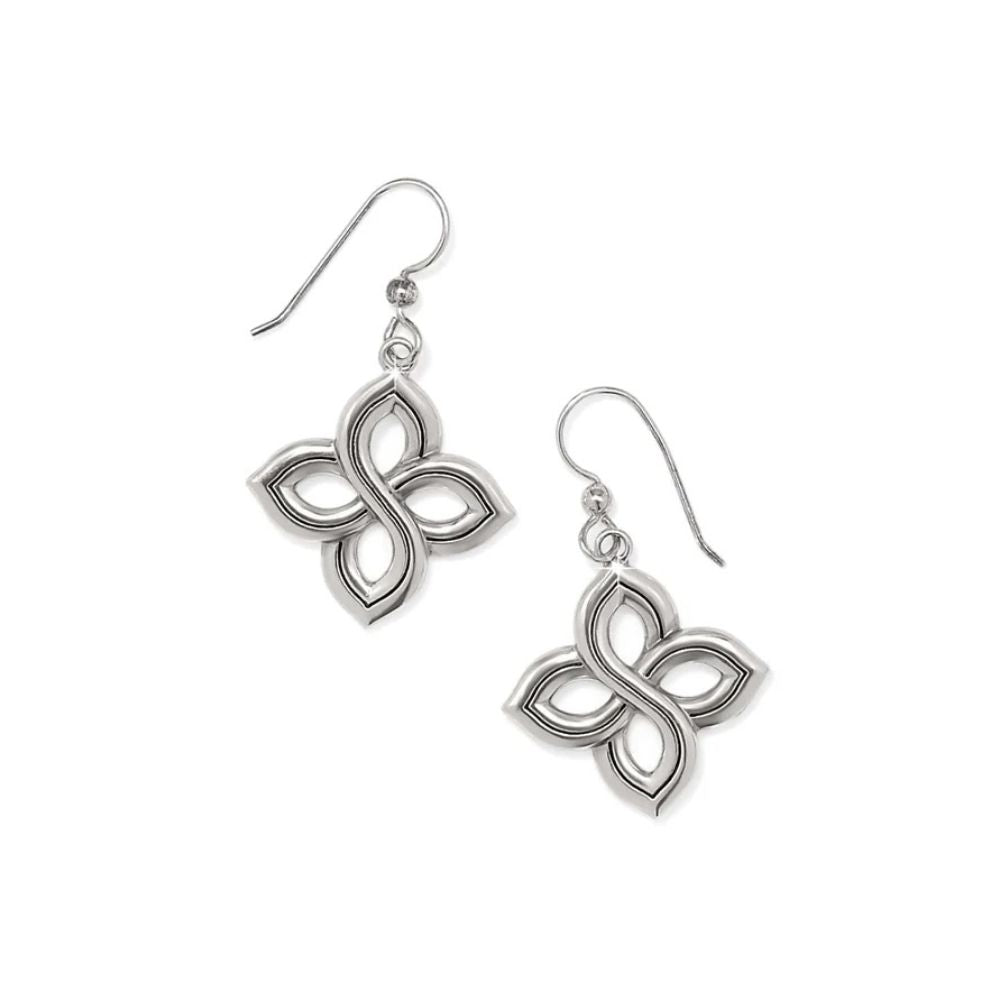 Interlok Floral Knot French Wire Earring