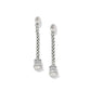 Meridian Ventus Silver Post Drop Earrings