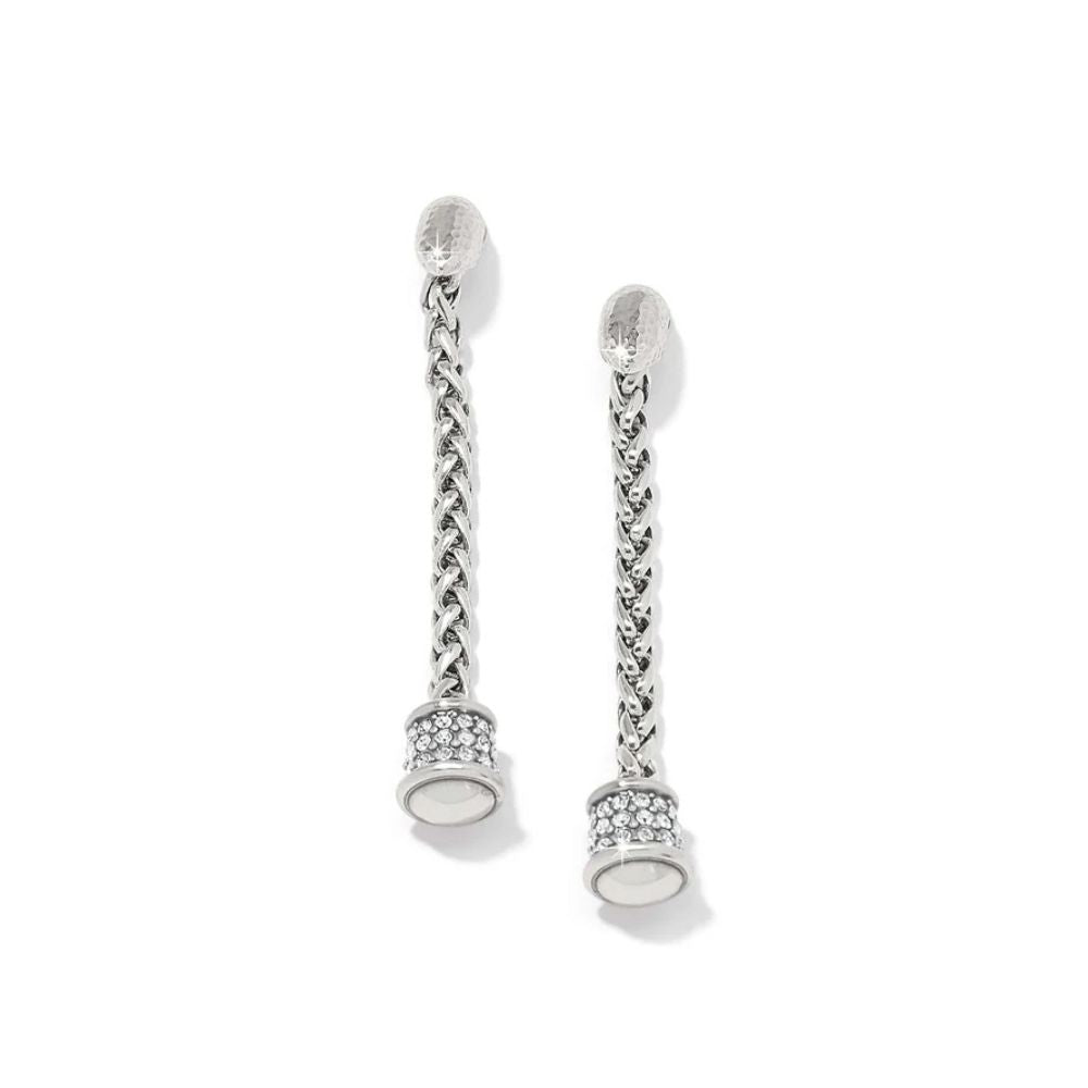 Meridian Ventus Silver Post Drop Earrings