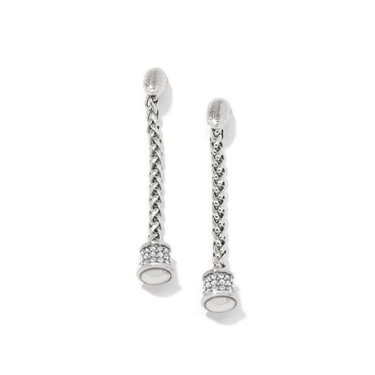 Meridian Ventus Silver Post Drop Earrings