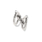 Interlok Single Knot Hoop Earrings